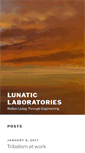 Mobile Screenshot of lunaticlabs.com